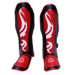 Защита ног щитки Tatoo FirePower (FPSGA6, красная)